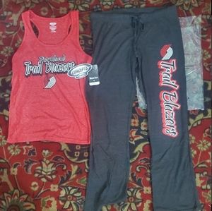 NBA Portland Trailblazers Women's Pajama Set